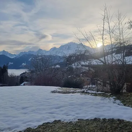 3 Pieces Avec Jardin, Parking Et Proximite Bus A 900m Du Village De - Fr-1-560-121 Combloux